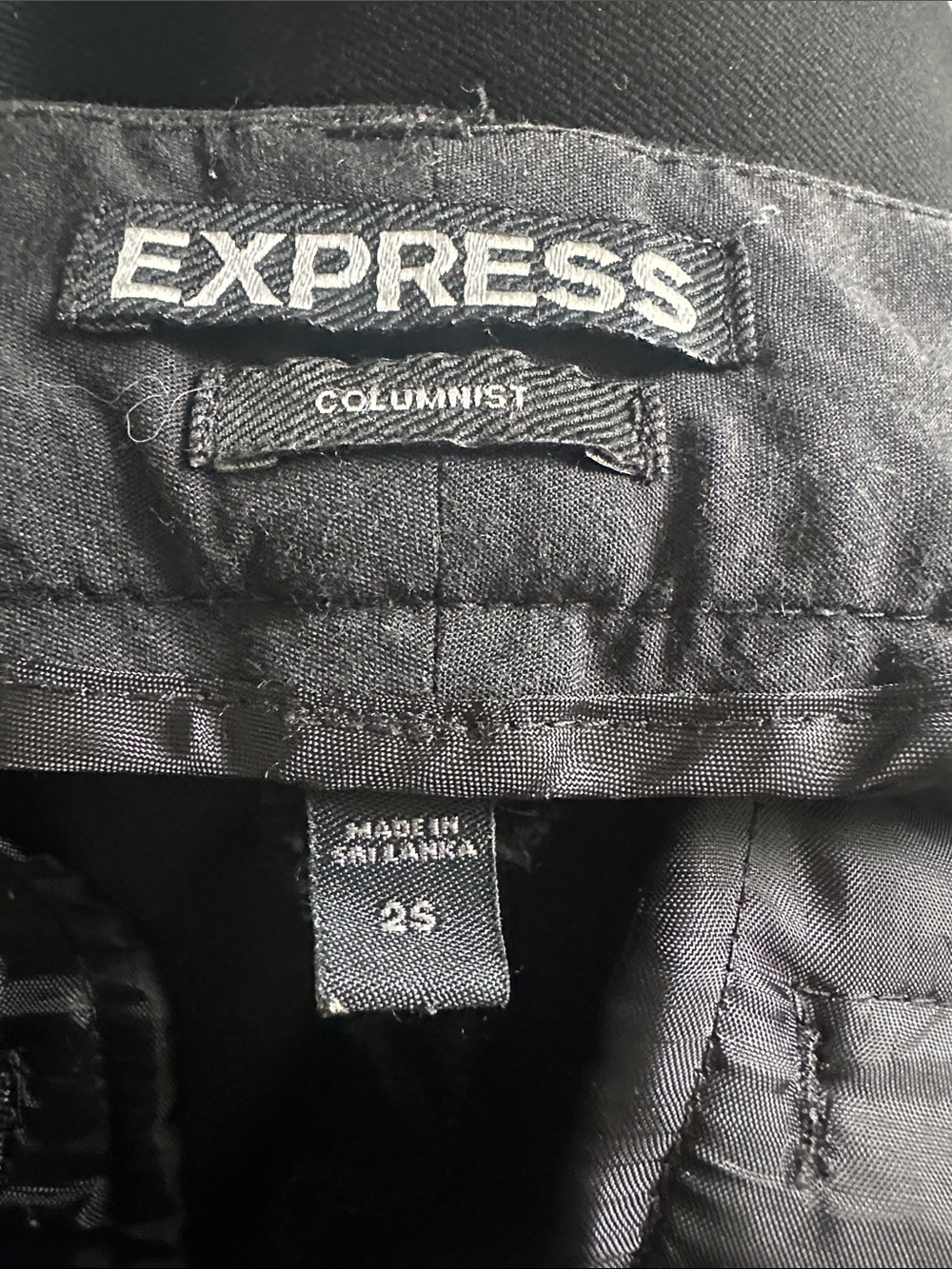 Express columnist Black bootcut Trousers for Women 2 short - Picture 5 of 6